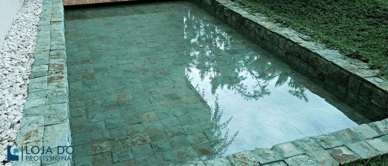 cuidar de piscina com Pedra Hijau