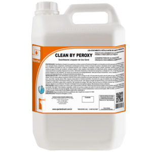 Clean by Peroxy Desinfetante e Limpador de Uso Geral - 5 Litros - Spartan - Para mofos que necessitam apenas de “Limpeza”